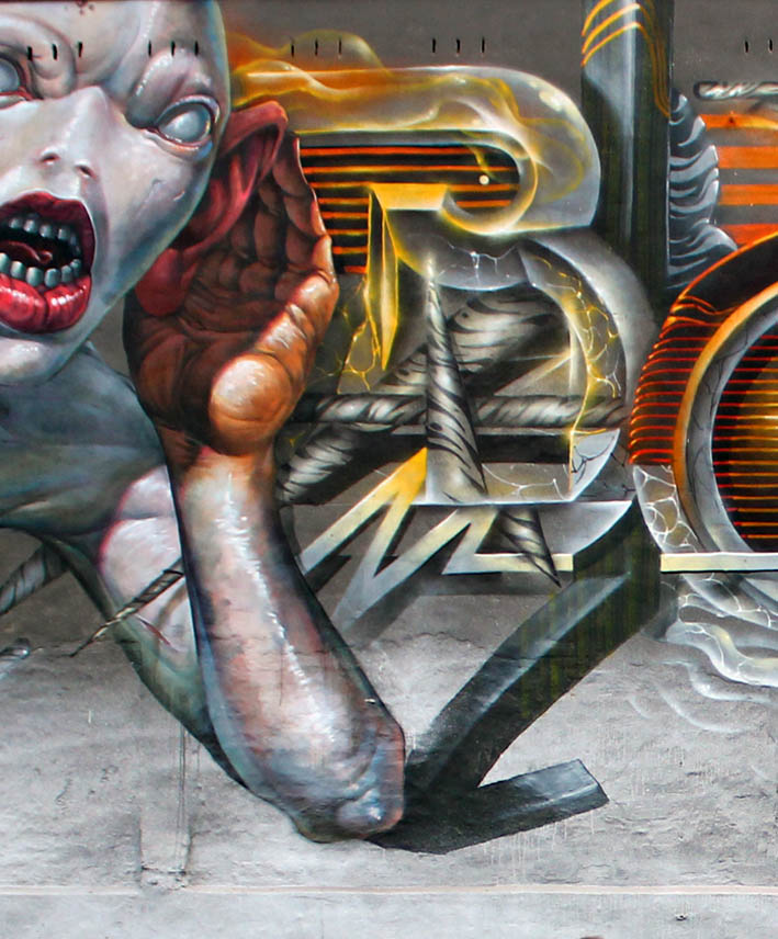 Bond Truluv x Loomit x Uwe Arnold / Mural Collaboration