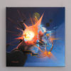 Cosmix II / Original Artwork / Mixed Media on Canvas